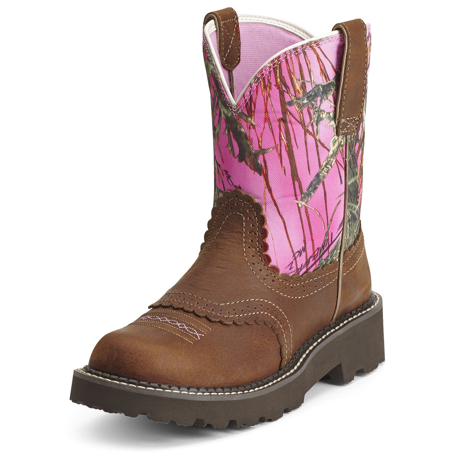 womens cowgirl boots pink