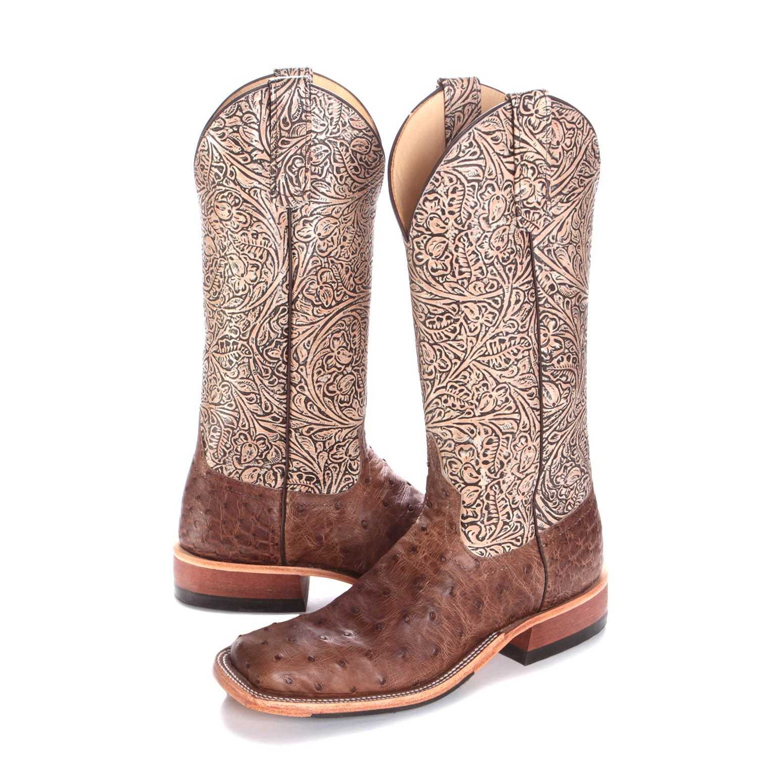 Womens ostrich boots discount