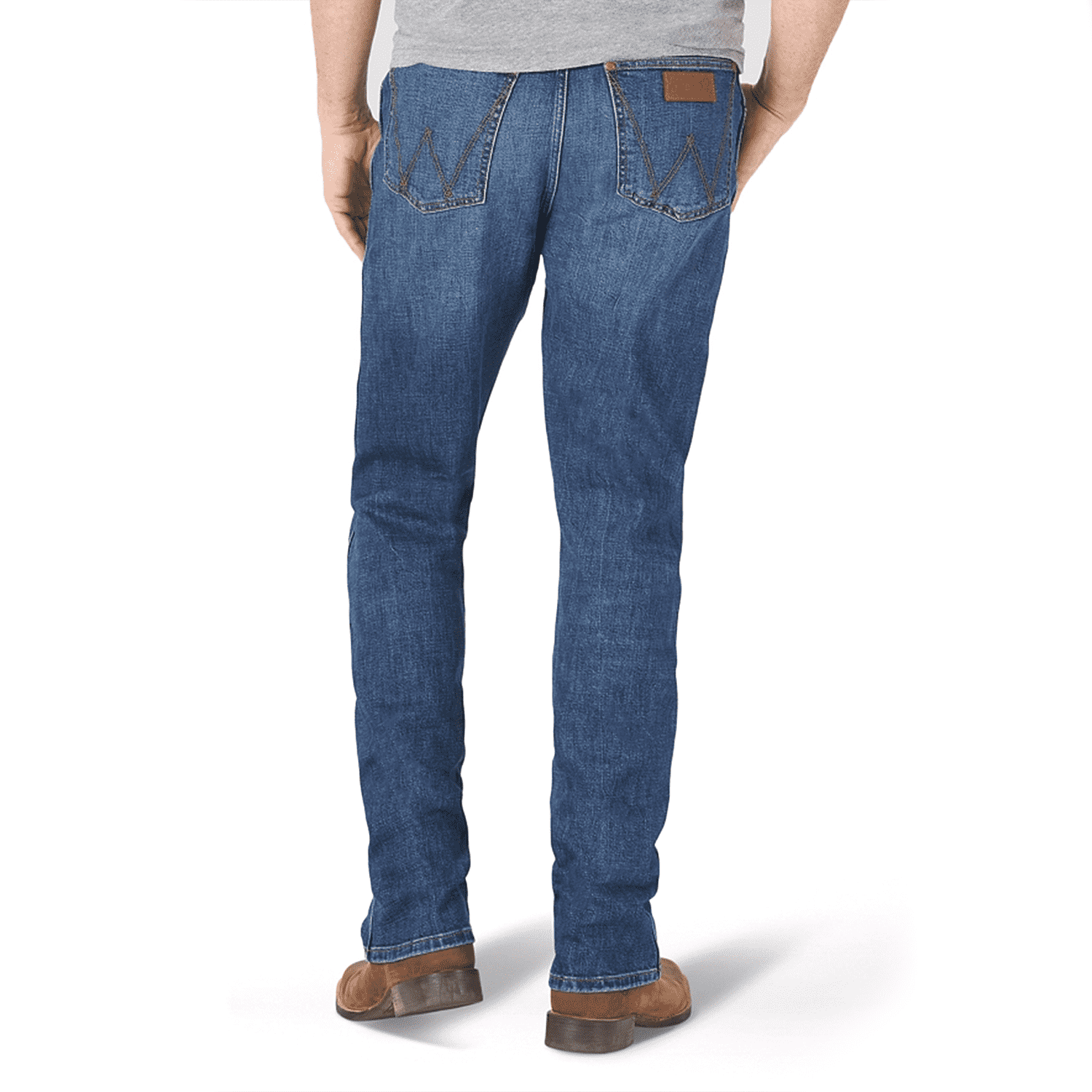 Wrangler Mens Retro Premium Slim Straight Jeans
