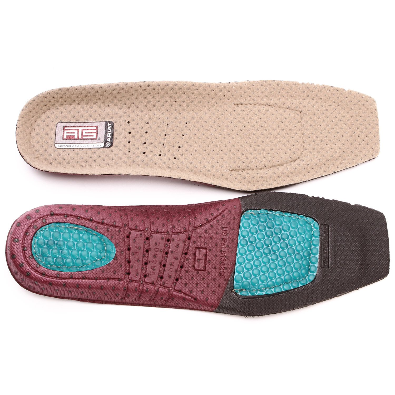 Choose Size Ariat Women's Square Toe Insoles ATS Footbeds 