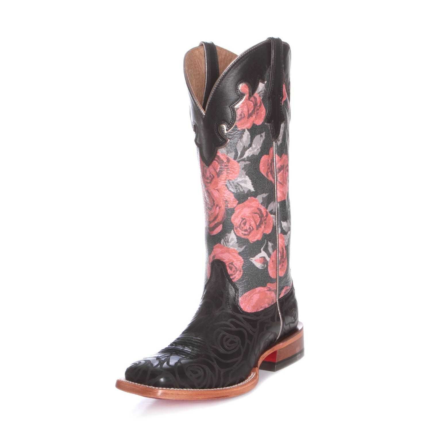 Rose cowgirl boots shop