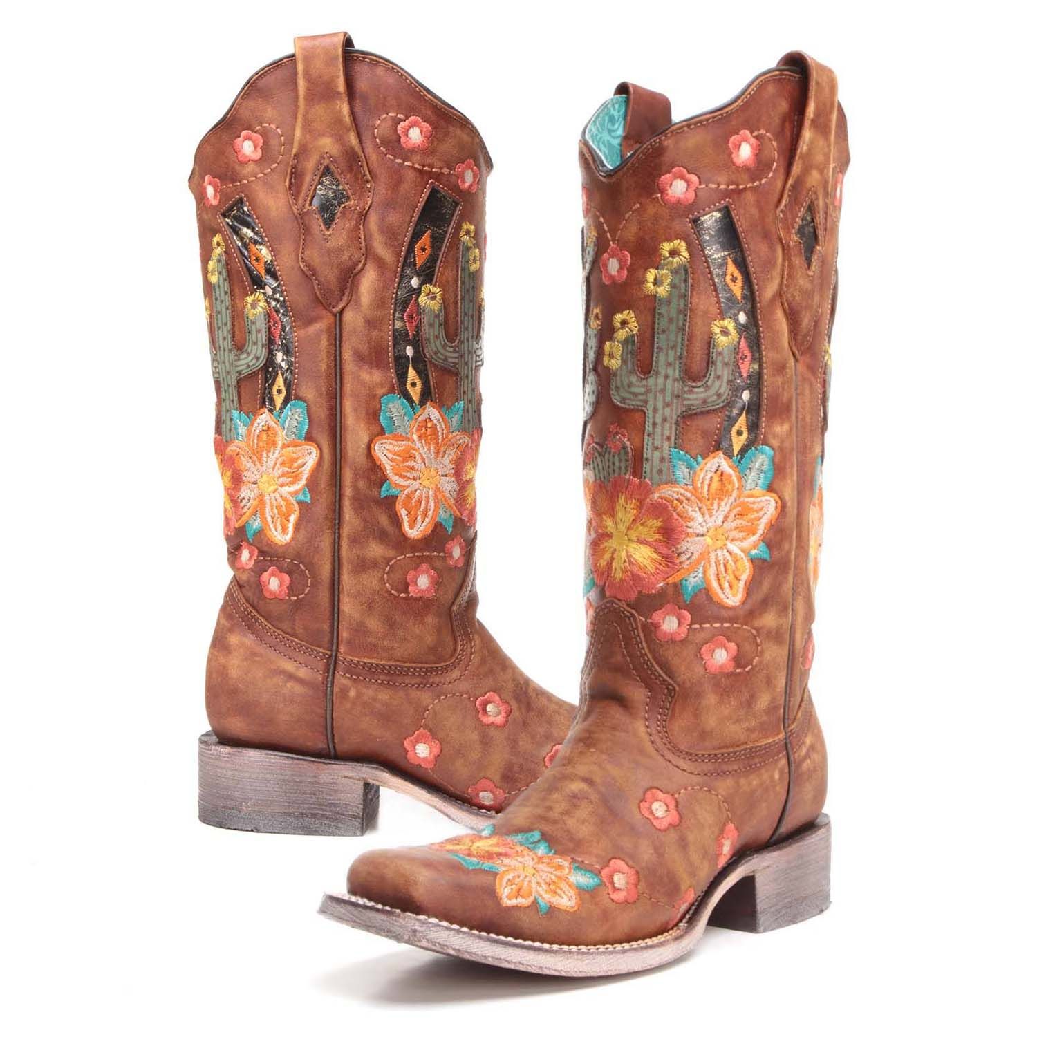 Corral deals boots cactus