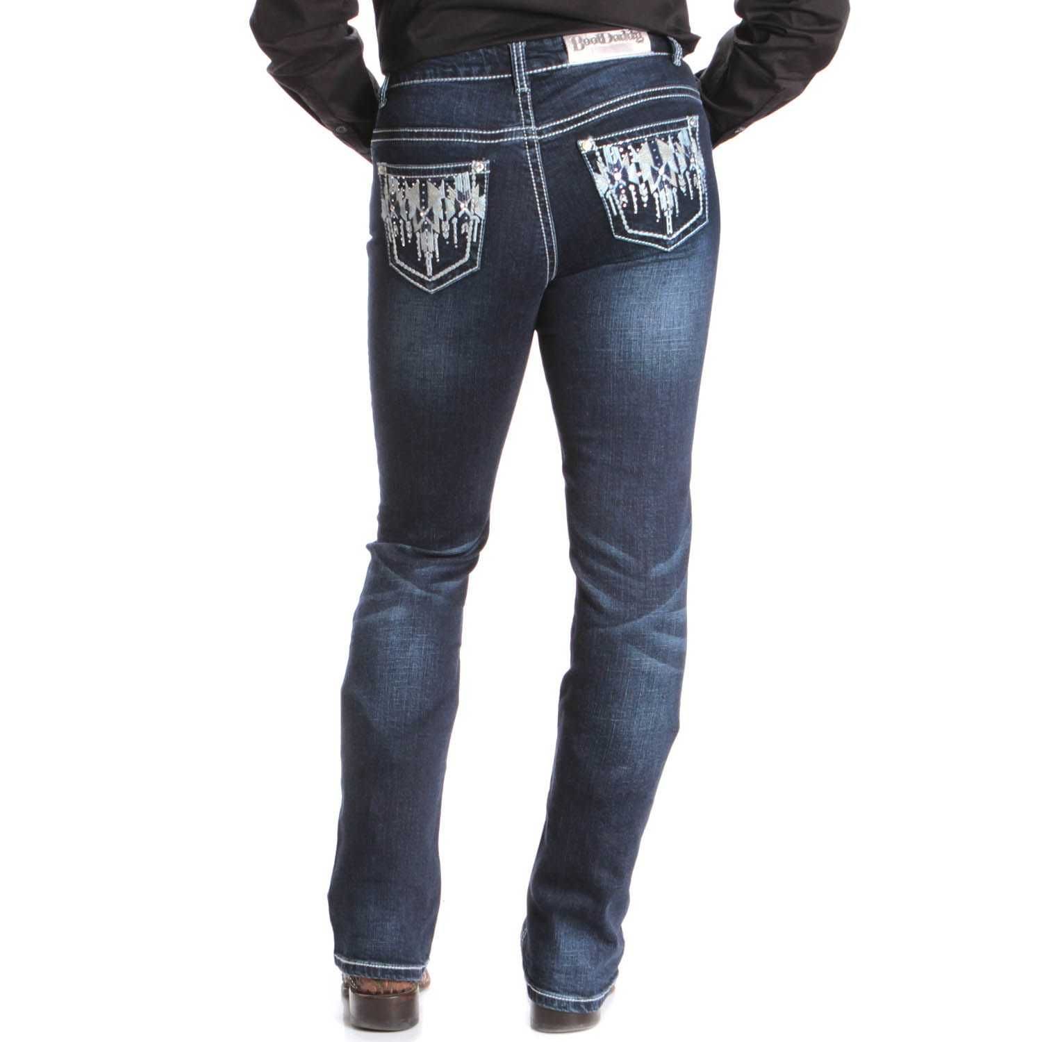 BootDaddy Womens Arrow Embroidery Boot 