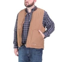 BootDaddy Ranch Mens Tan Canvas Concealed Carry Vest