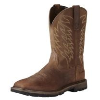 Ariat Mens Groundbreaker Wide Square Toe Work Boots 10020059