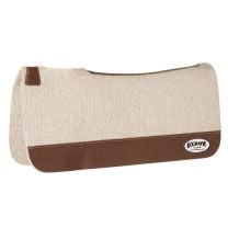 Oxbow LUXE Pressed Wool Saddle Pad, 3/4"
