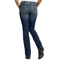 Ariat Womens REAL Mid Rise Stretch Boot Cut Jeans