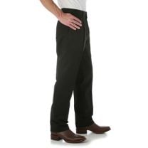 Wrangler Mens Riata Black Casual Pants