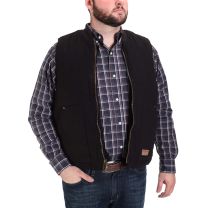 BootDaddy Ranch Mens Black Canvas Concealed Carry Vest