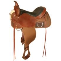 Circle Y High Horse Lockhart Cordura Trail Saddle (16", Wide Tree)