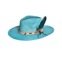 Bullhide Womens Chasing Summer Straw Hat Turquoise