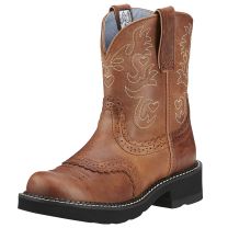 Ariat Womens Fatbaby Saddle Cowgirl Boots 10000860