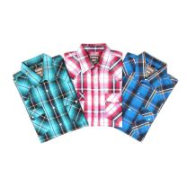 Classic Western Long Sleeve Plaid Shirts  3 FOR $60 or $24.99 Each