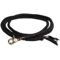 Schutz Brothers Brown Braided Split Reins