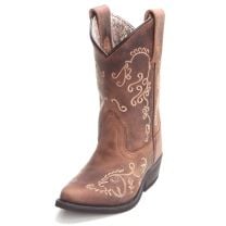 Smoky Mountain Children Girls Floral Embroidered Cowboy Boots