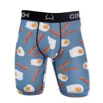 Cinch Mens Arenaflex Bacon and Eggs Boxer Briefs