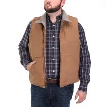 BootDaddy Ranch Mens Tan Fleece Concealed Carry Vest