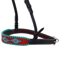 Rafter T Ranch Company Embroidered Aztec Noseband