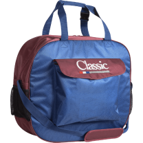 Classic Ropes Navy Chevron and Merlot Basic Rope Bag