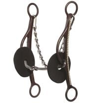 Professional's Choice Brittany Pozzi Long Gag Smooth Snaffle Bit