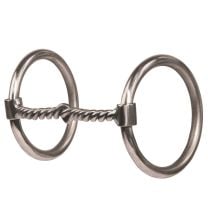 Professional's Choice Equisential Twisted Wire Loose Ring Snaffle Bit