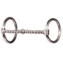 Professional's Choice 900 Series Twisted Wire O Ring Snaffle Bit