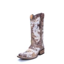 Corral Youth Girls Glow in the Dark Cowboy Boots T0119
