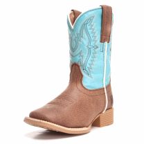 Ariat Childrens Unisex Bustin Blue Cowboy Boots 10025167