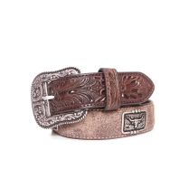 Ariat Mens Longhorn Conchos Leather Belt