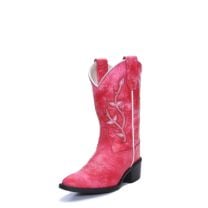 Old West Children Girls Red Cowboy Boots 8135