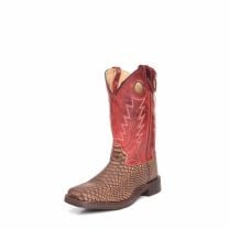 Smoky Mountain Youth Boys Viper Print Cowboy Boots