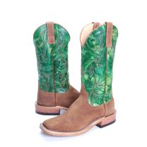 BootDaddy with Anderson Bean Mens Green Tie Dye Boots