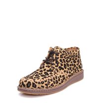 Justin Womens Suede Leopard Print Casual Shoes JL203