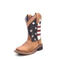 Smoky Mountain Children Stars and Stripes Cowboy Boots