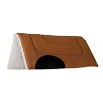 Mustang Canvas Pony Pad With Fleece (Brown)