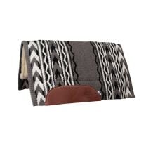 Arrowhead Fleece Bottom Saddle Pad (Grey/Black)