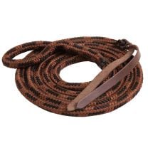 Mustang Eye Slide Lead Rope (Brown/Black)