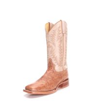 Justin Mens Smooth Quill Ostrich Cowboy Boots JE800