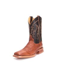 Justin Mens Smooth Quill Ostrich Cowboy Boots JE801