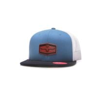 Kimes Ranch Royal Blue Logo Mesh Trucker Cap