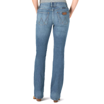 Wrangler Retro Mae Womens Mid Rise Boot Cut Jeans