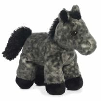 Stormy Gray Stuffed Horse Pony