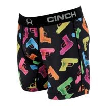 Cinch Mens Arenaflex Squirt Guns Boxer Briefs