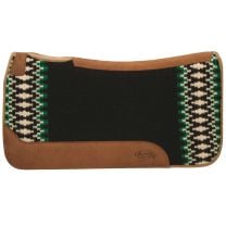 Weaver New Zealand Wool Saddle Pad (Green)