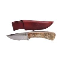 Circle SH Bone Handle Fixed Blade Knife