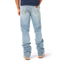 Wrangler Mens Retro Premium Slim Boot Cut Jeans