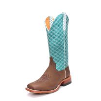 Macie Bean Womens Turquoise Cowboy Boots M9159