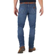 Wrangler Mens Retro Premium Slim Straight Western Jeans