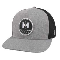 Hooey Plow Logo Grey and Black Mesh Cap
