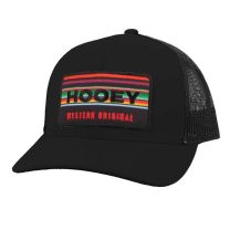 Hooey Youth Horizon Black Mesh Cap